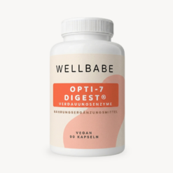 Wellbabe Verdauungsenzyme Opti-7-Digest vegane Kapseln