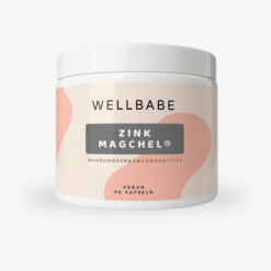 Wellbabe Zink Bisglycinat 10mg vegane Kapseln MagChel Chelat pflanzliche Ernährung