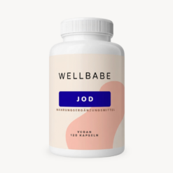 Wellbabe Jod Kaliumjodid vegane Kapseln Schilddrüse