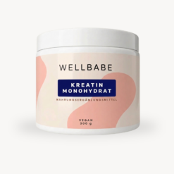 Wellbabe Kreatin Monohydrat veganes Pulver