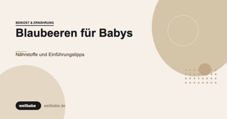 Blaubeeren für Babys