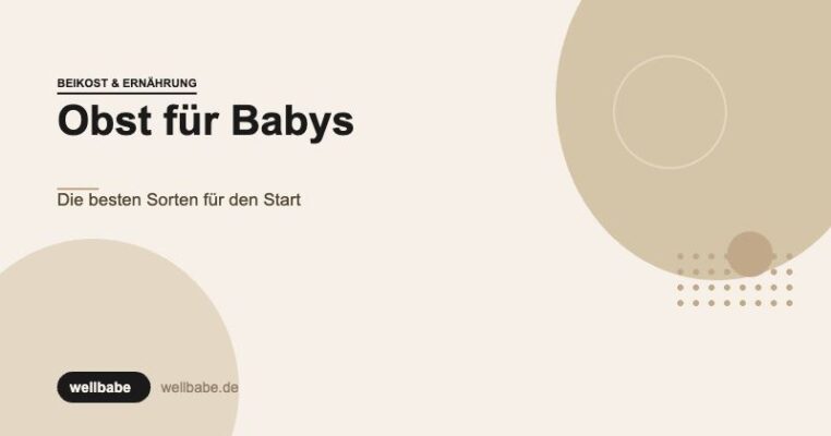 Obst für Babys