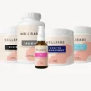 Die Wellbabe-Präparate des Energie-und-Vitalität-Bundles mit Eisen, Taurin, Kreatin Monohydrat, Vitamin B Komplex und B12 Spray