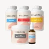 Die Wellbabe-Präparate des Immunsystem-Bundles mit Selen, Astaxanthin, Vitamin C Liposovit und Zink MagChel