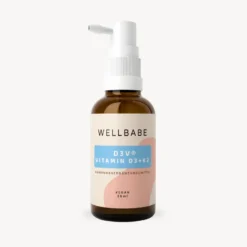 Wellbabe Vitamin D3 K2 D3V vegane Tropfen pflanzlich